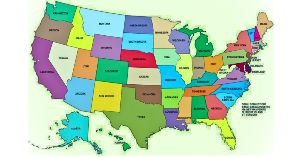 List of US States and Capitals